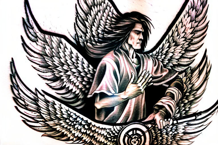 20 Angel Tattoos for Men of Faith 2023  The Trend Spotter