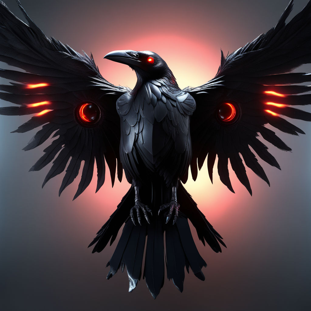 Raven Bird by XxEmoVeggiexX on DeviantArt