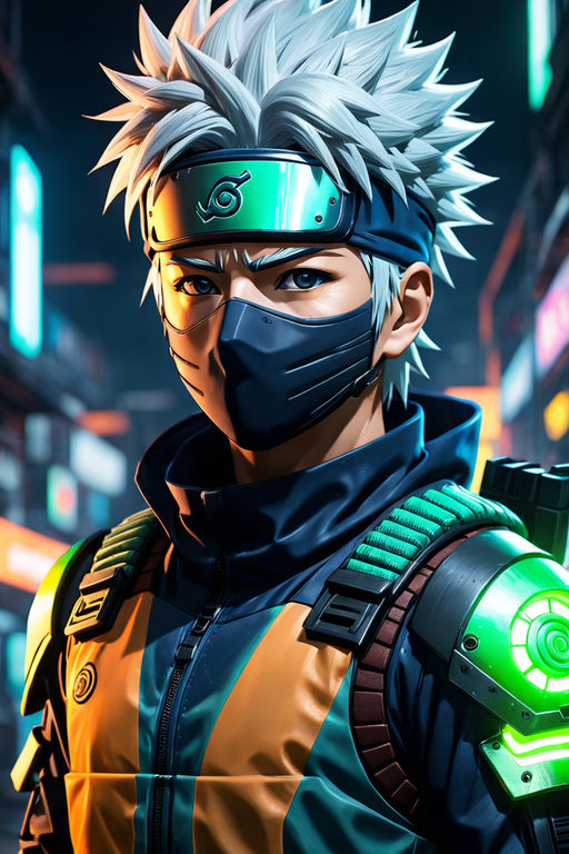 Kakashi sensei from Naruto - Playground