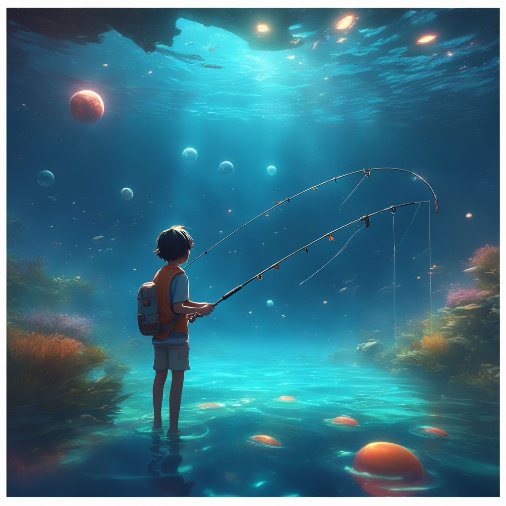 NovelAI Anime Girl Fishing by DarkPrncsAI on DeviantArt