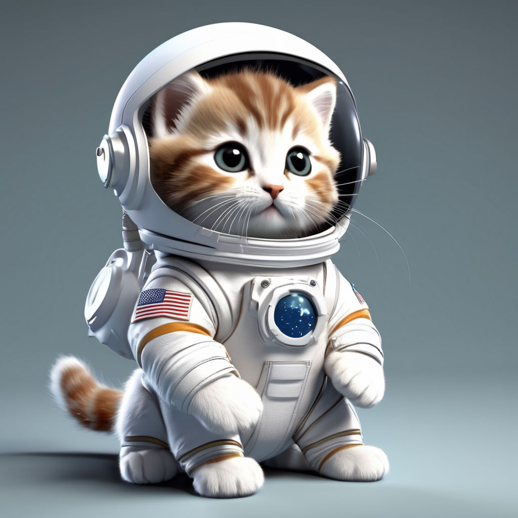 Kitty astronaut tattoo - Playground