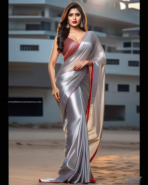 Buy Ayaa Fashions Women's Pure Heavy Metallic Fabric Saree With Reversible  Two Side Cocktail Fabric With Un-Stitched Banglori Silk Blouse at Amazon.in