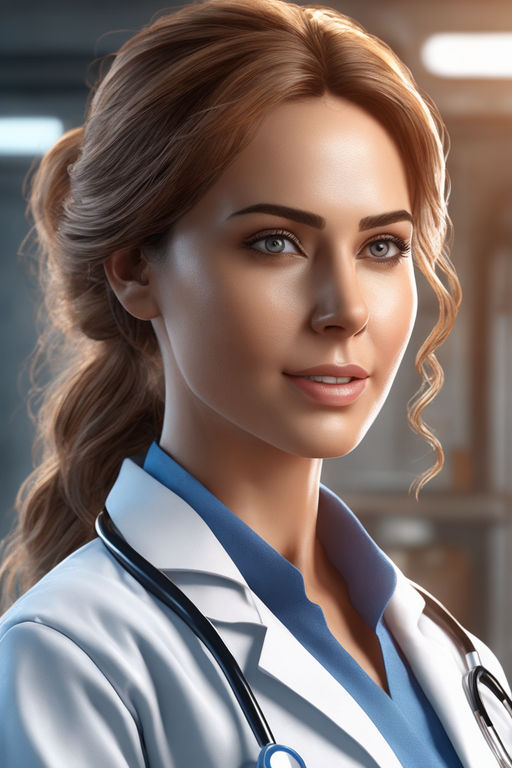 Female Doctor In White Coats With Stethoscopes Senior Middleaged Veterans  Coming Up With An Idea Stock Illustration - Download Image Now - iStock