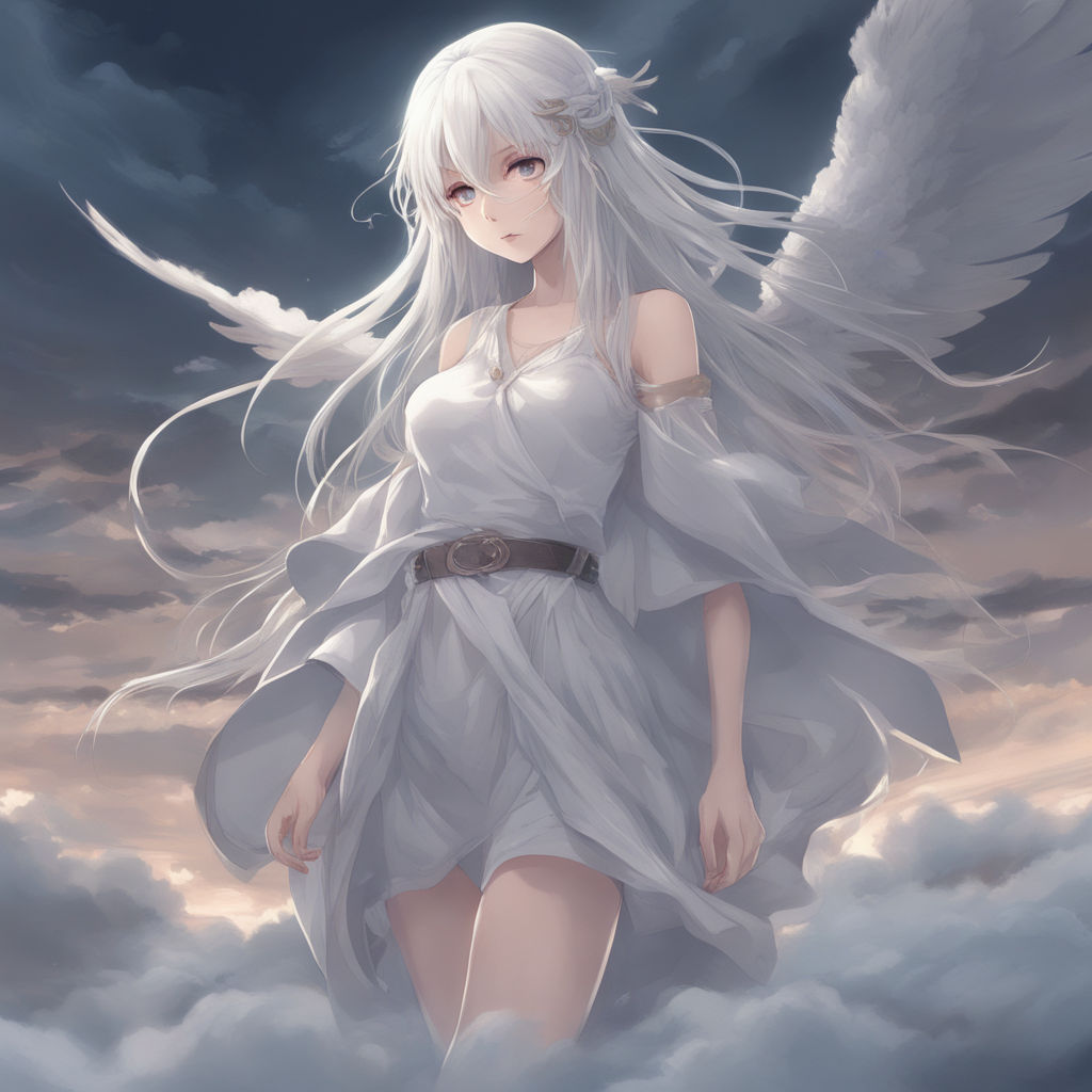 How To Draw An Anime Angel, Angel Girl, Step by Step, Drawing Guide, by  Dawn - DragoArt