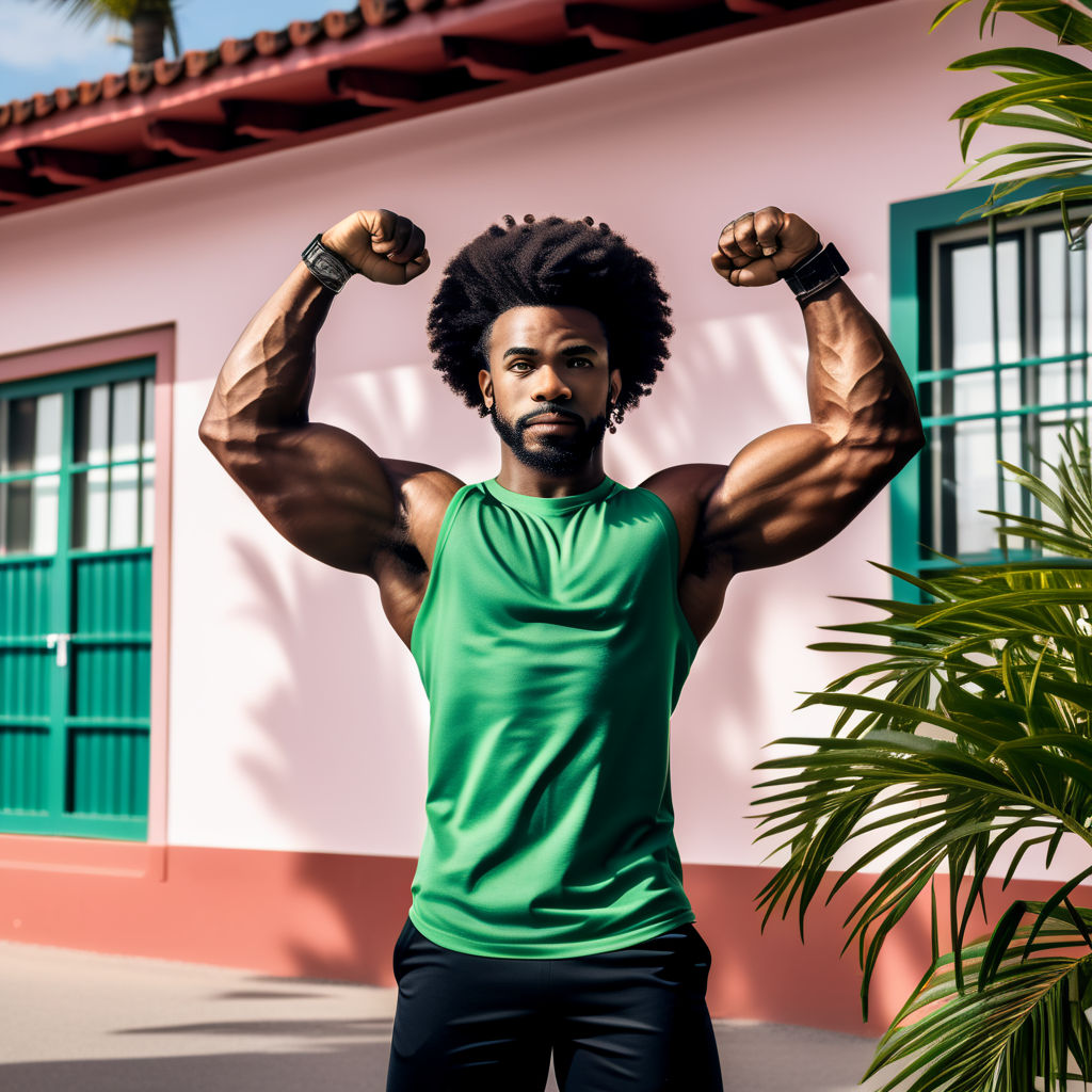 Bodybuilder topless, flexing his biceps. Strong man with perfect abs,  shoulders,biceps, triceps and chest. Isolated on white background Stock  Photo by ©iulianvalentin 68289813