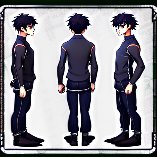 Anime boy drawings side view HD wallpapers | Pxfuel