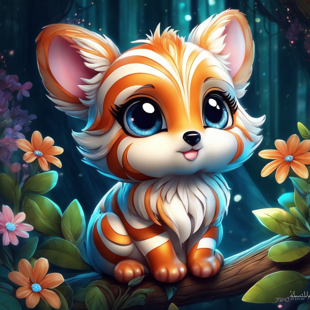 Cute Anime Chibi, Kawaii Cute Animals HD phone wallpaper | Pxfuel