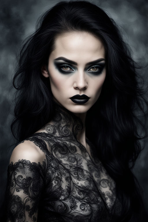 dark gothic makeup - Playground