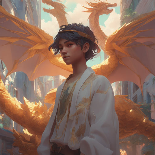 Anime Character in the Style of Charlie Bowater · Creative Fabrica