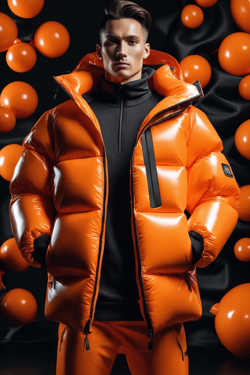 inflatable puffer balloon jacket - Playground