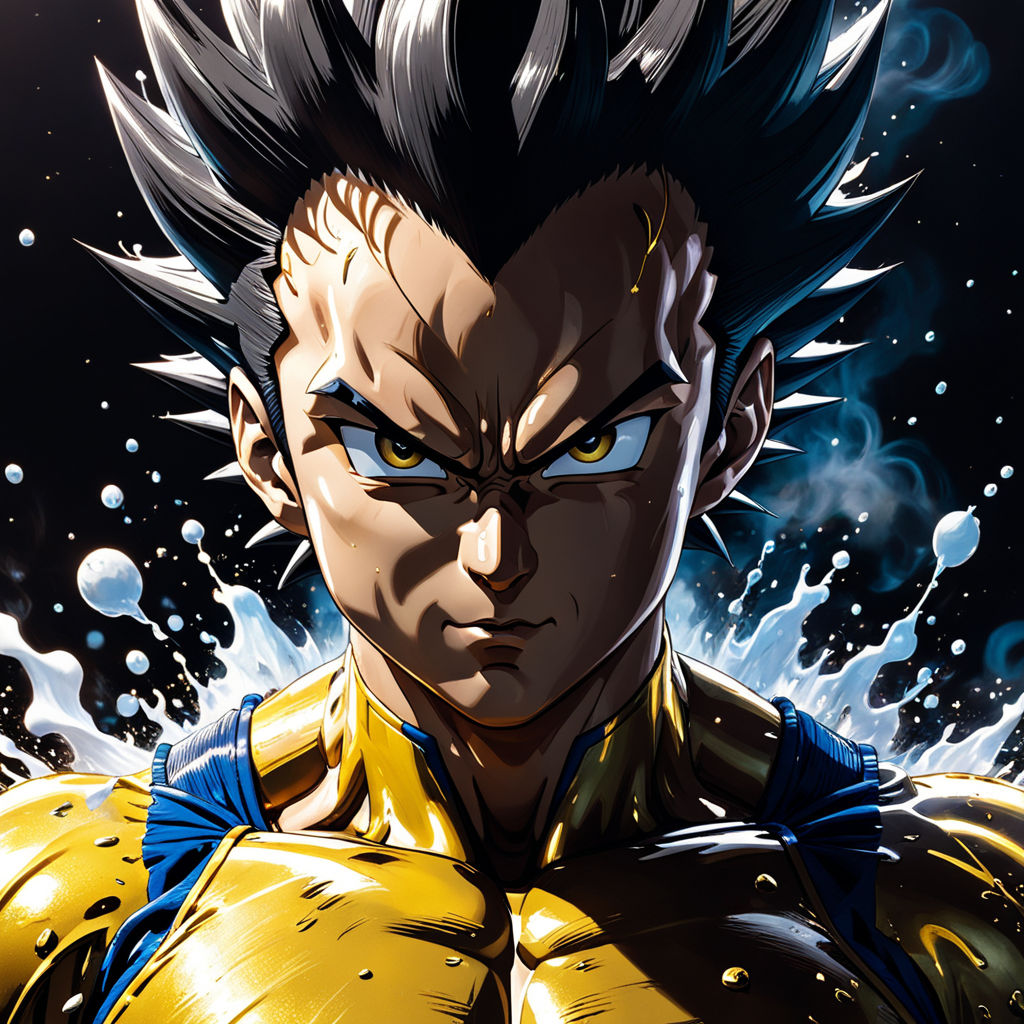 VEGETA . ARTE disponível para - GD Piercing e Tattoo