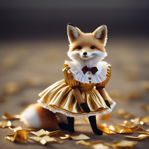 ✦AriCottonCandy✦ — Fundy with tiny foxes! I like the idea that