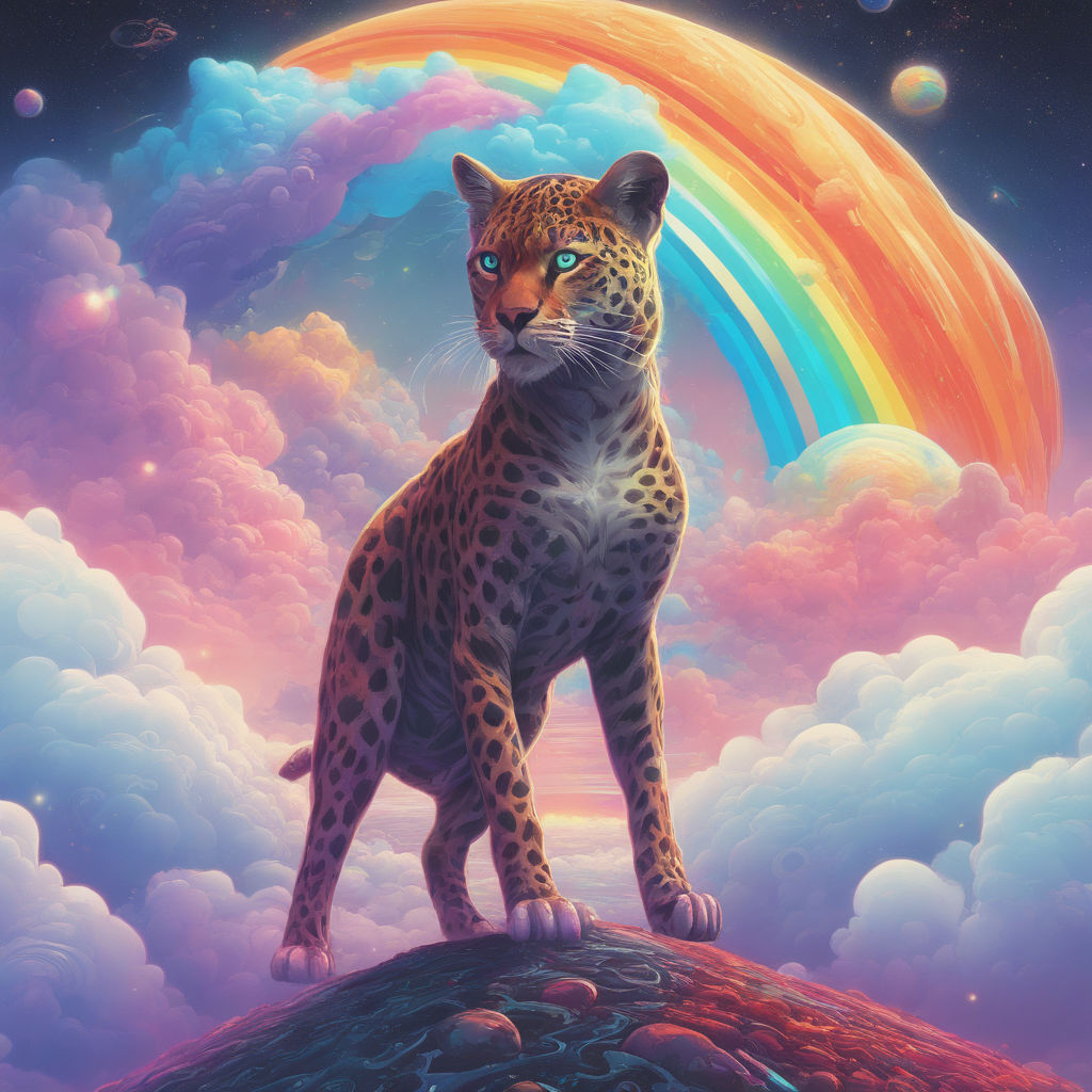 The Rainbow Cheetah