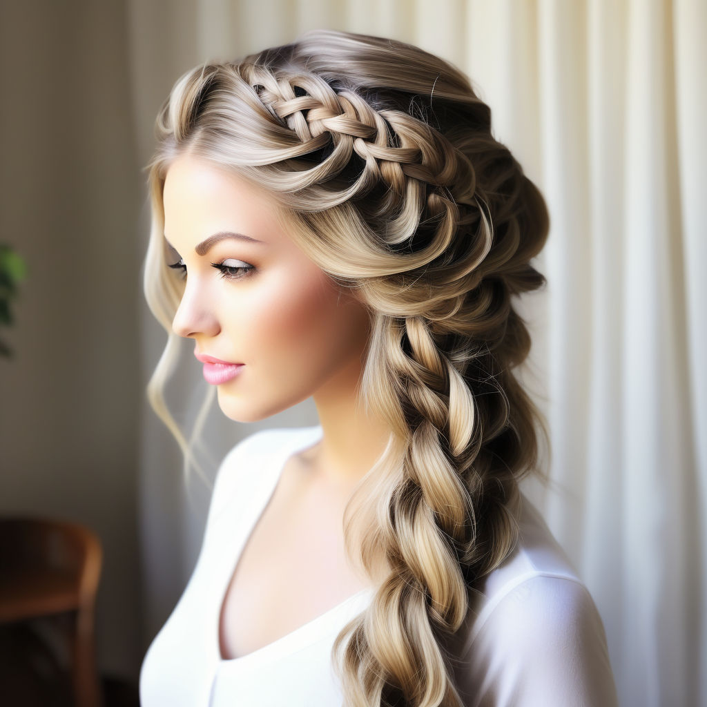 How To Do An Easy Side Braid Ponytail, Beauty