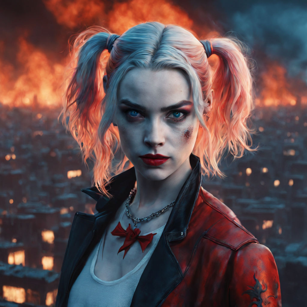 This Look At Anya Taylor-Joy As Harley Quinn Is Stunning