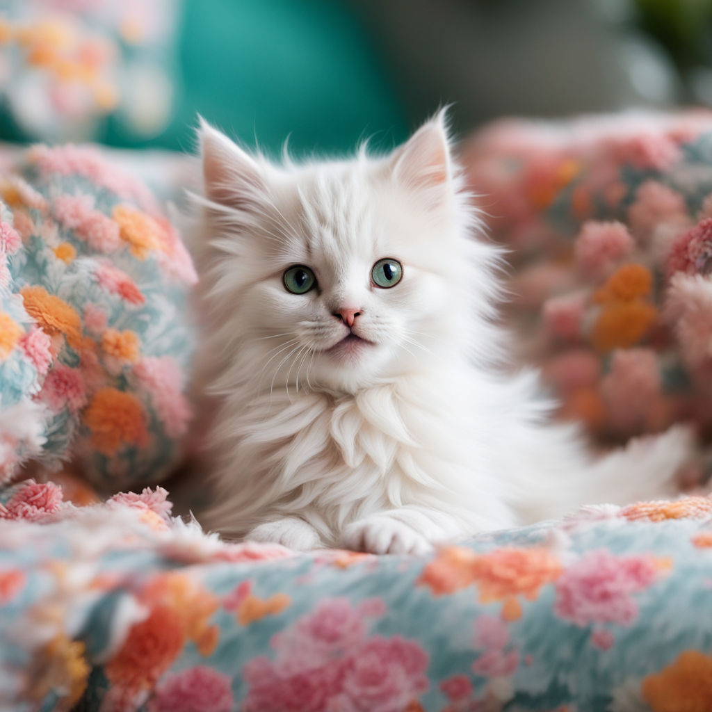 white baby kittens