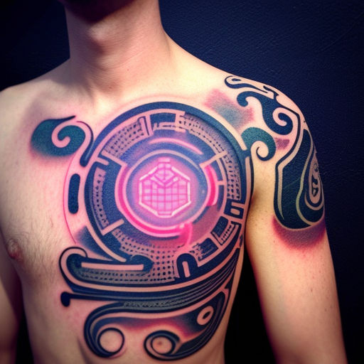 ironman arc reactor tattoos