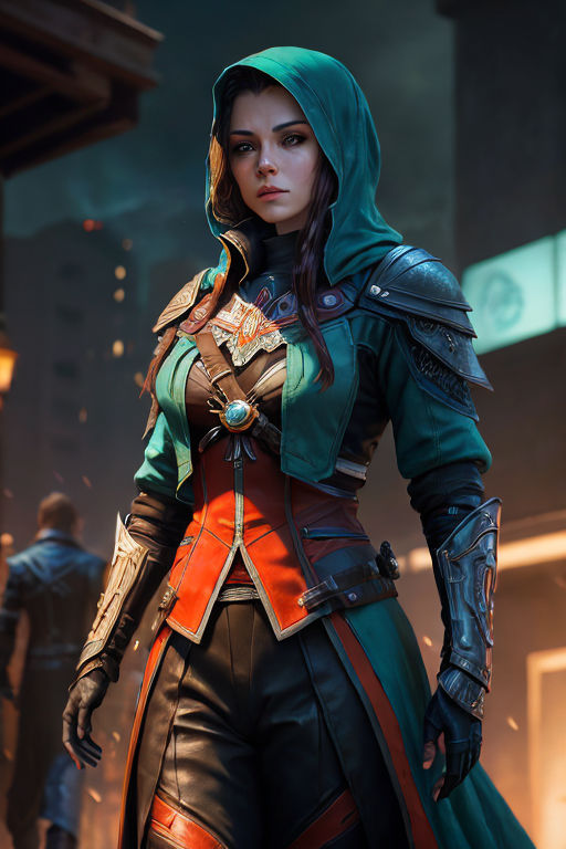 female assassin art