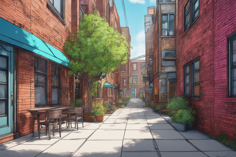 dark alley | Dark city, Background, Anime background