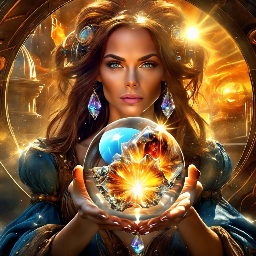 gypsy woman crystal ball