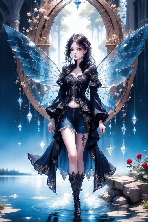 beautiful gothic fairies