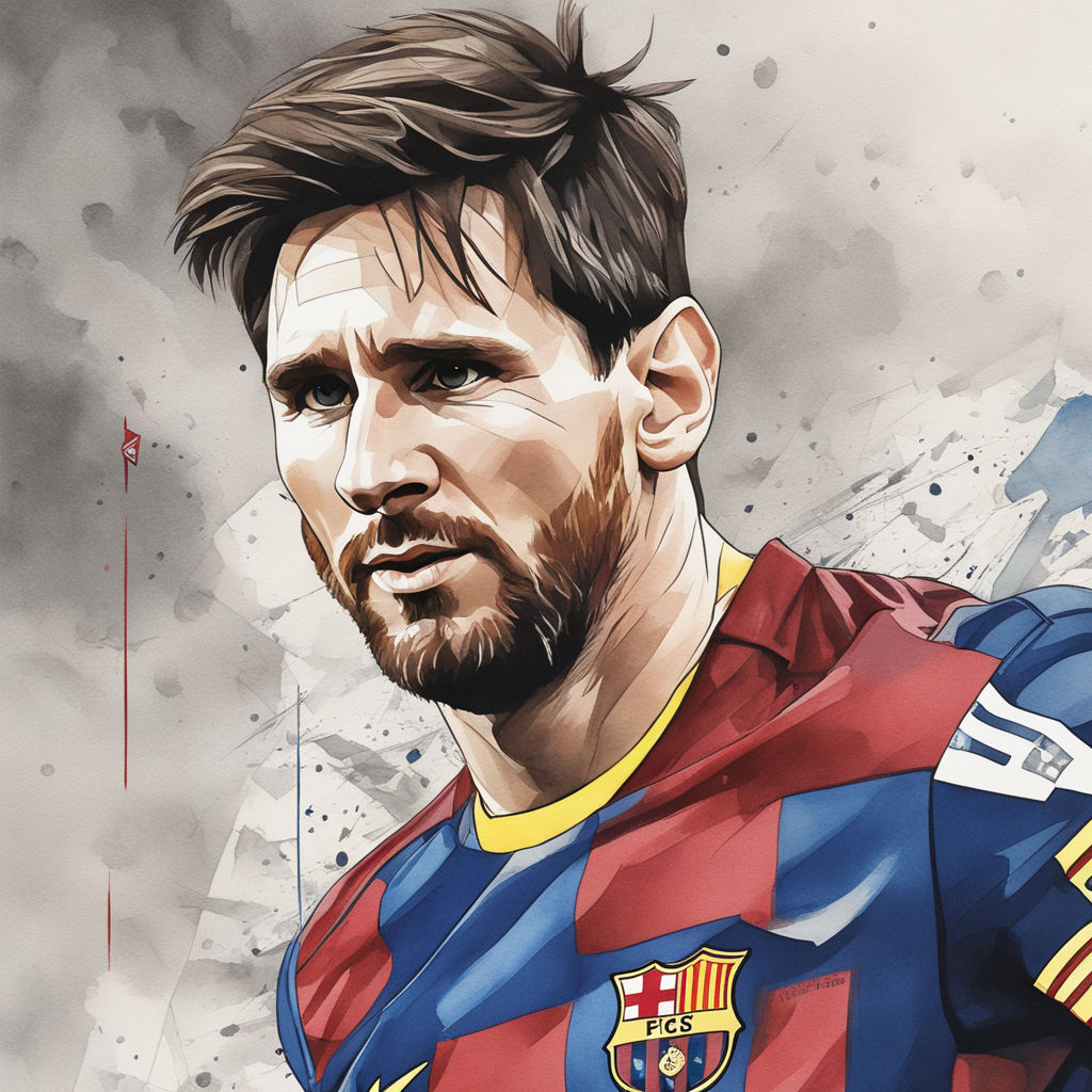 ArtStation - Leo Messi Poster