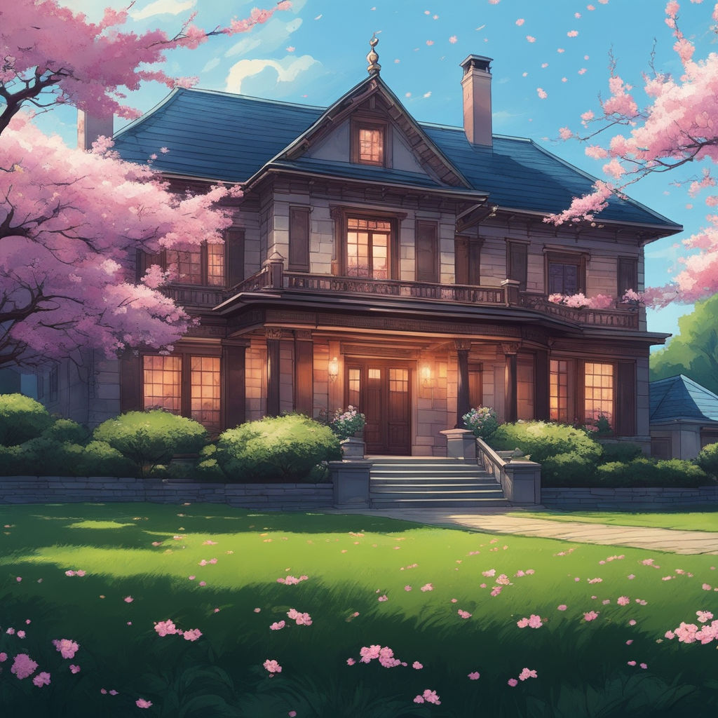 HD wallpaper: anime, house, old, scan | Wallpaper Flare