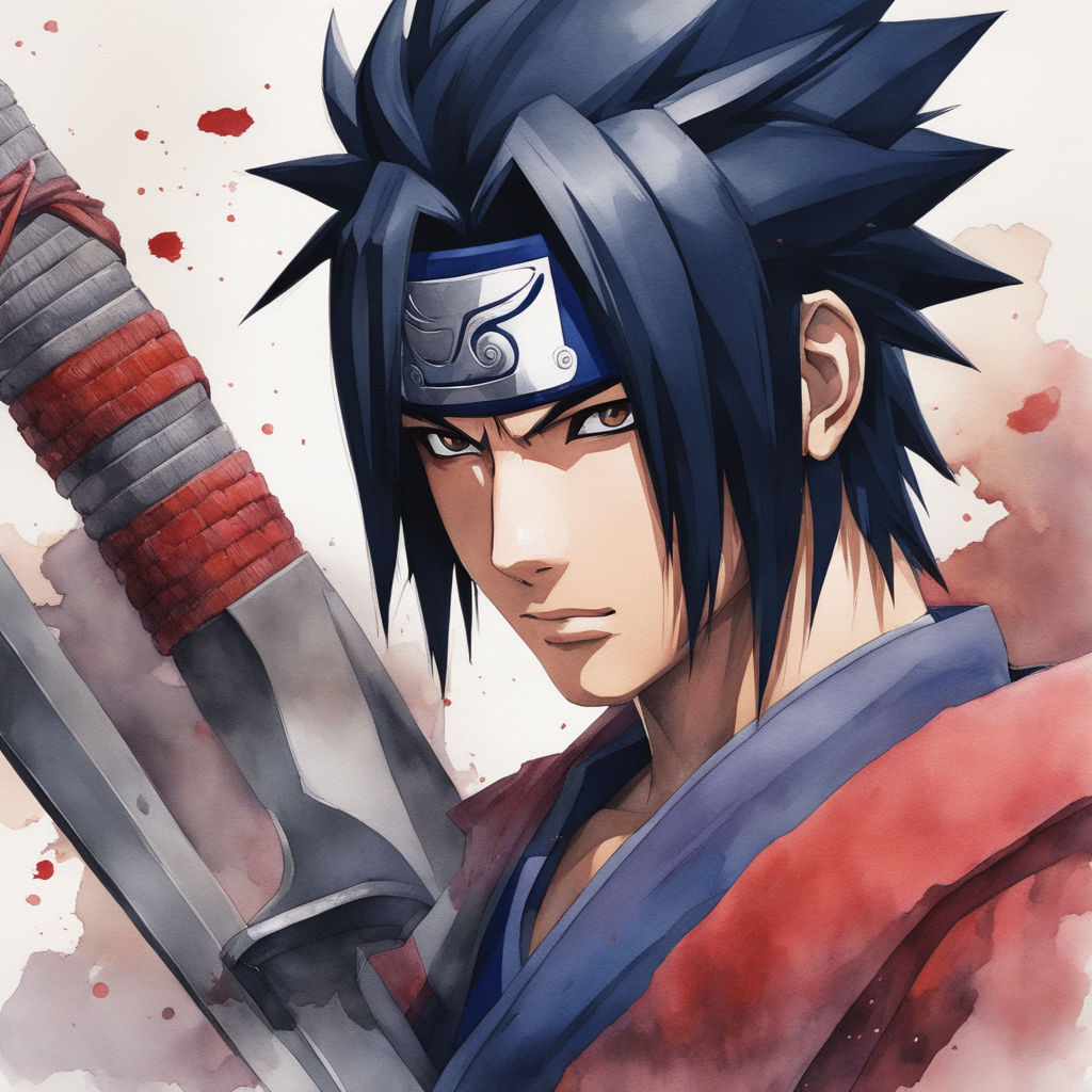 detailed full body portrait sasuke uchiha - Playground