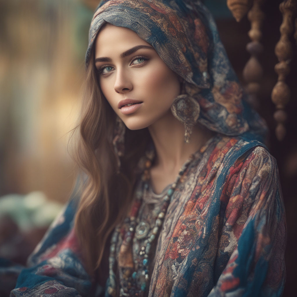 beautiful gypsy woman