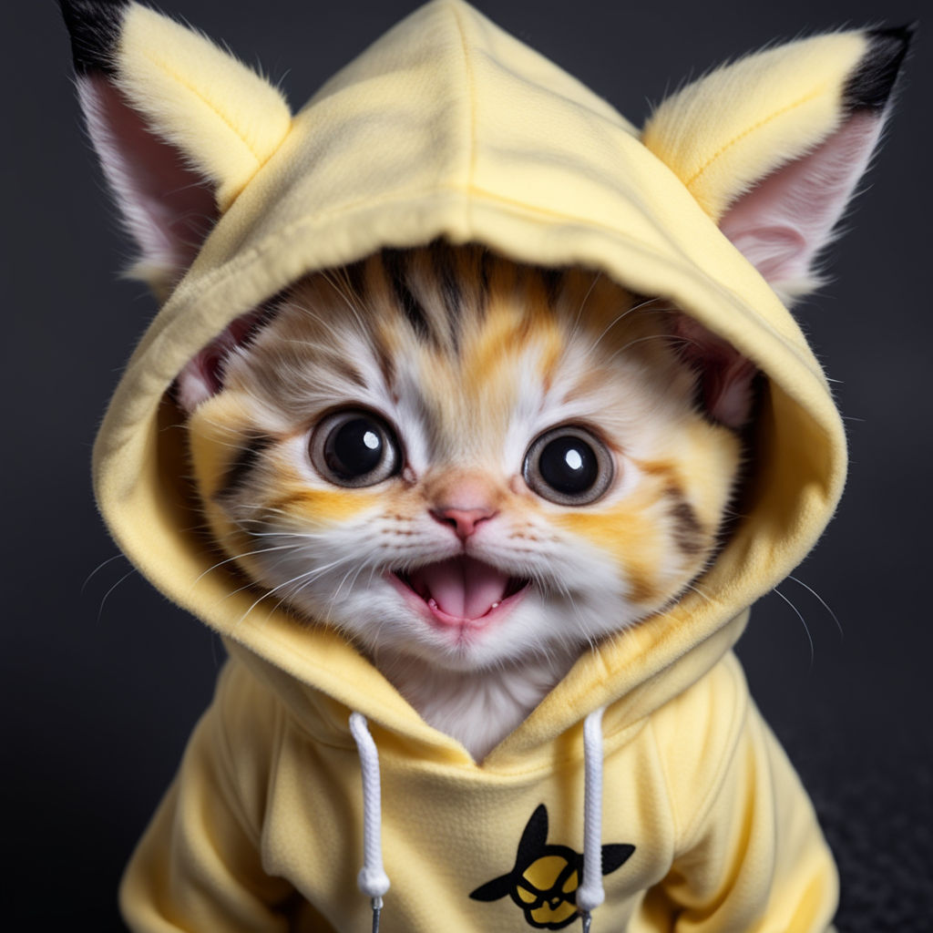 Pikachu Memes Banana Sweatshirt Cute Pokemon 