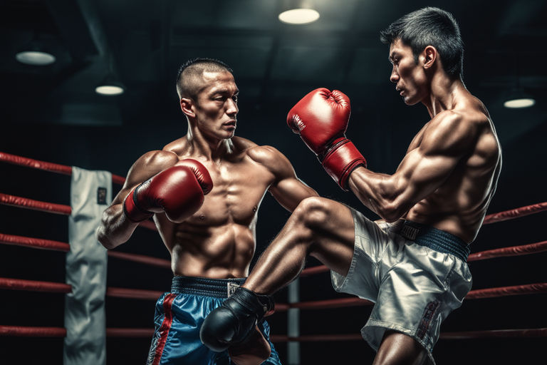 saitama from one punch man doing boxing at the gym,, Stable Diffusion