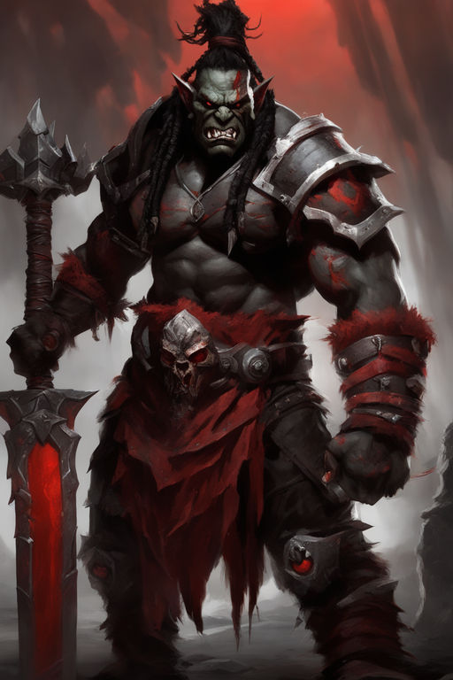 orc wow art