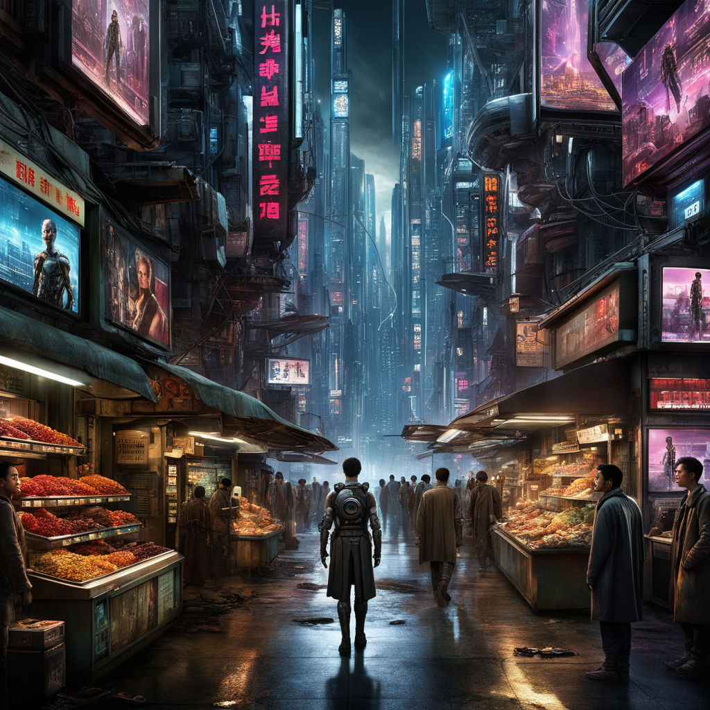 cyberpunk Hong Kong, Cyberpunk 2077, hdr, ultra