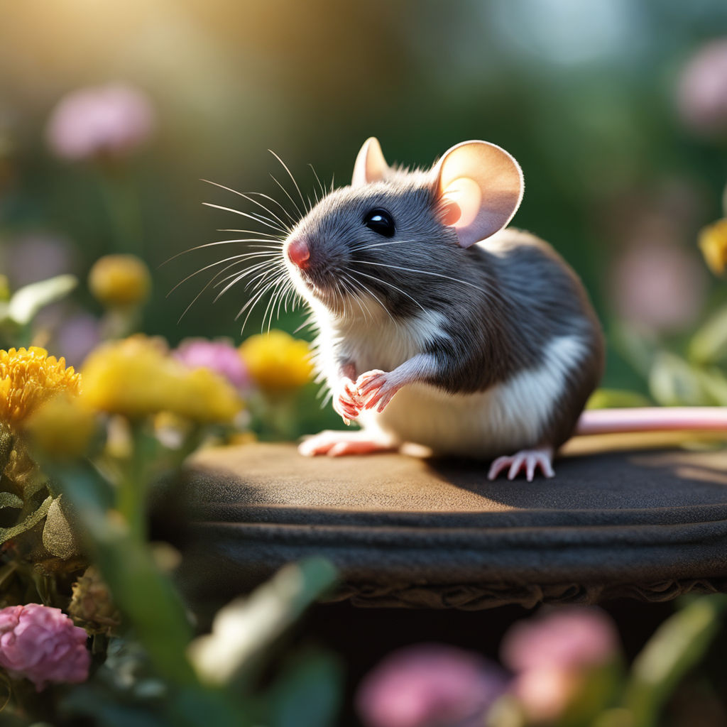 cute baby mouse animal