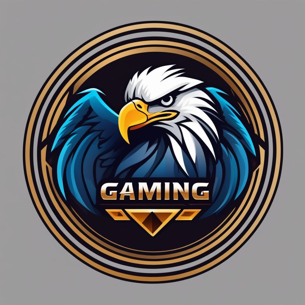 Eagle mascot gaming logo design good use for symbol emblem identyti badge  and more - Stock Image - Everypixel