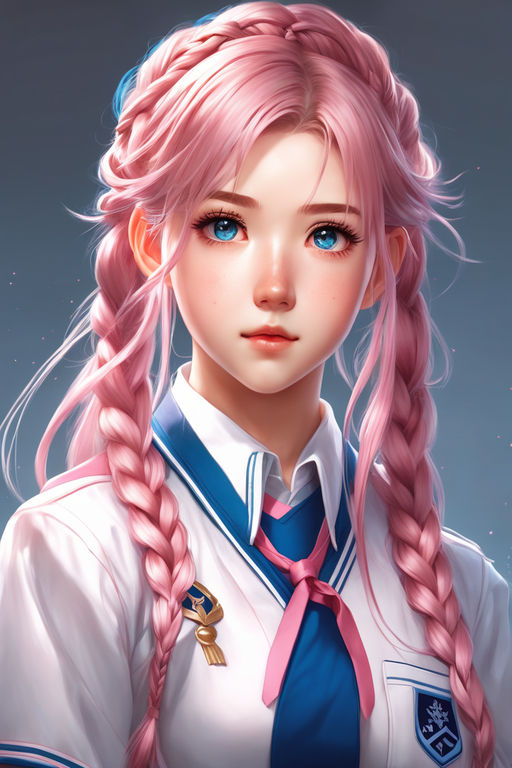 Pink haired female anime character HD wallpapers | Pxfuel