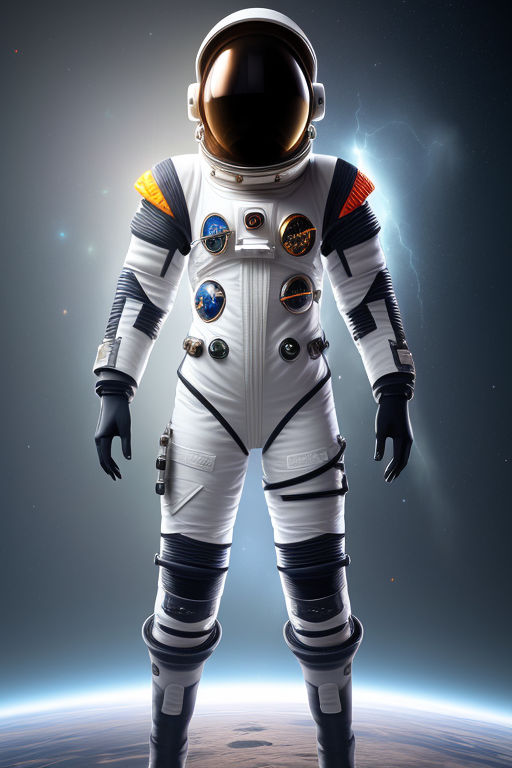 character design astronaut helmet