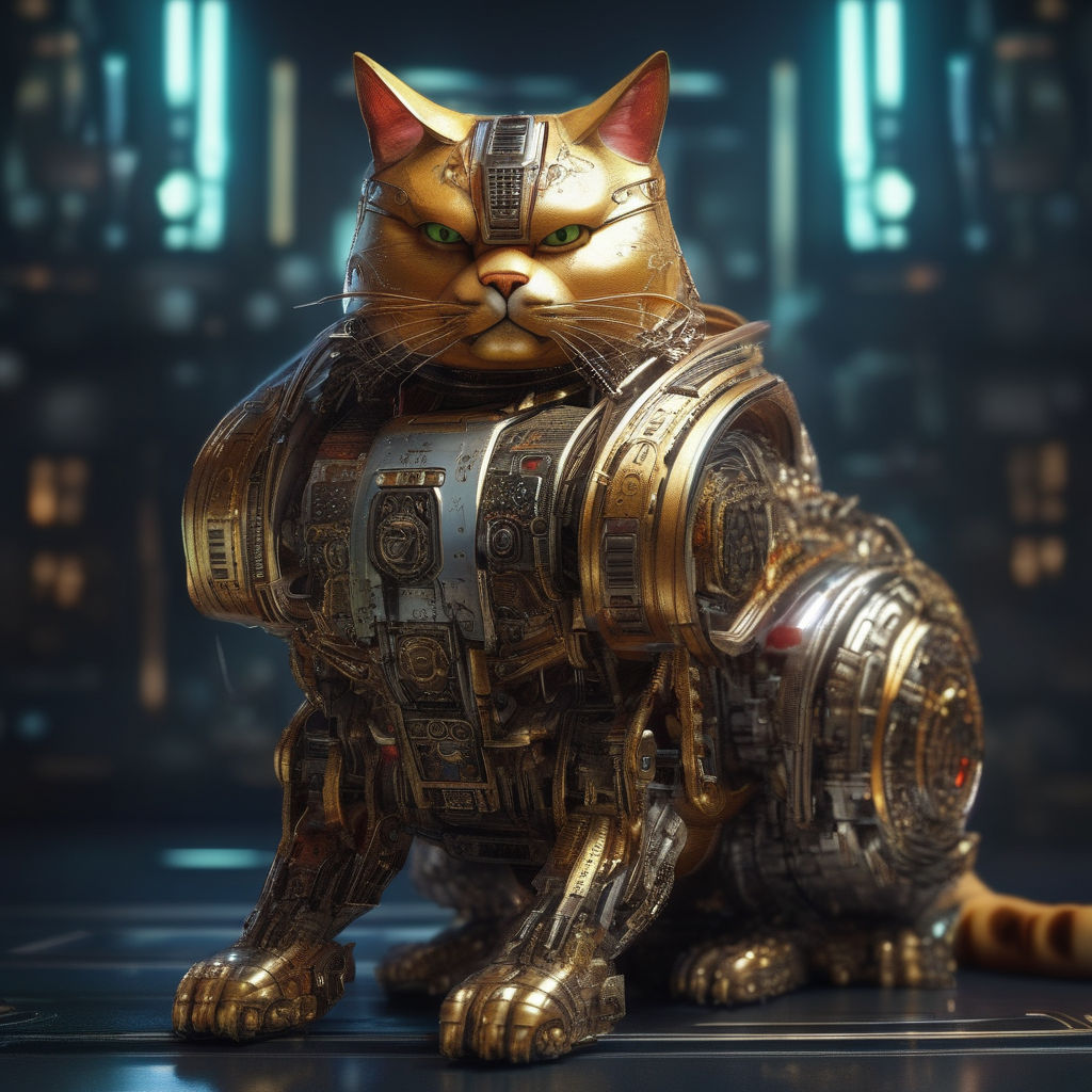 ArtStation - Mech Kitty RoboCat