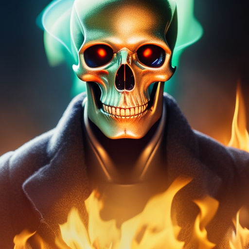 ghost rider green flame