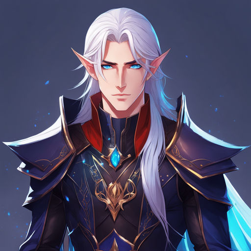 AI Art: white haired elf by @Duorito | PixAI - Anime AI Art Generator for  Free