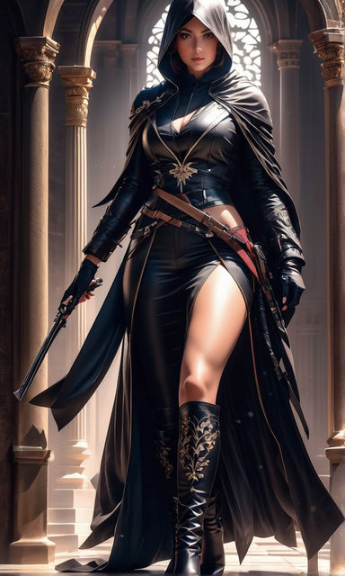 Alluring Women's Assassin Costume