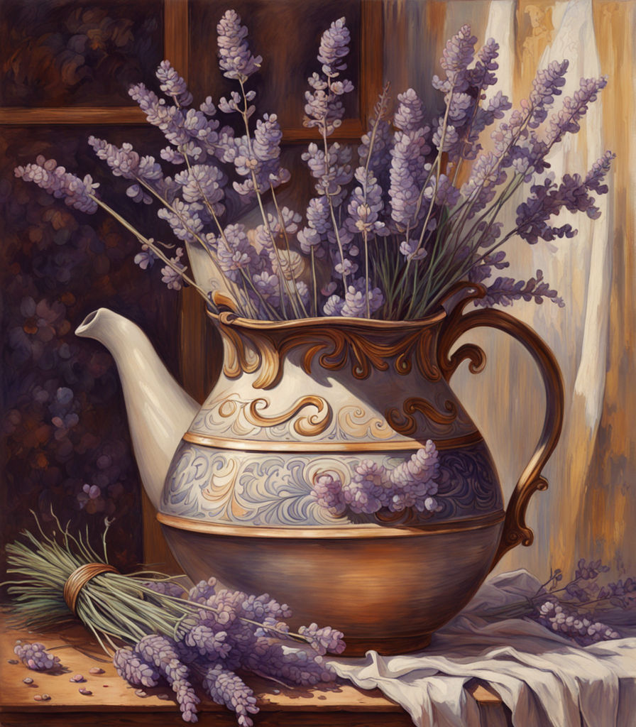 Still Life With Fragrant Lilac by ??????? ????????