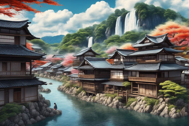 Japan Village in Environments - UE Marketplace