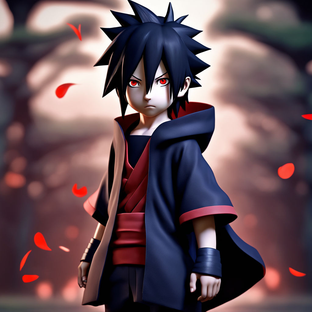 Sasuke with their sharingan eyes - Playground