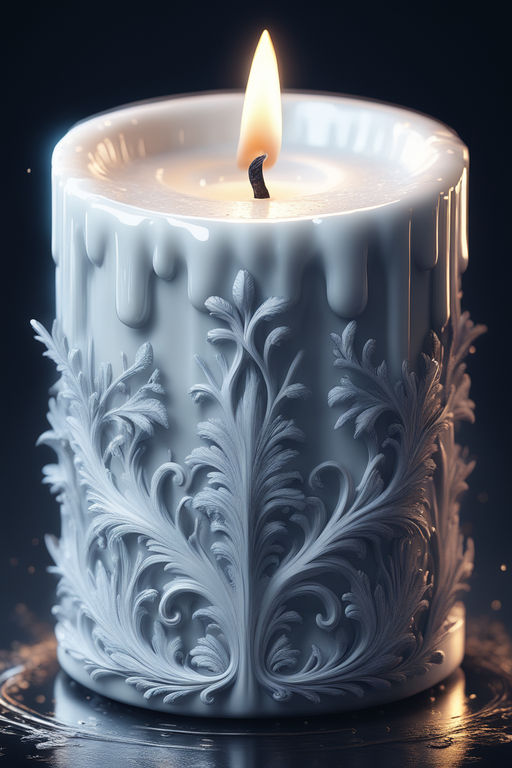 ArtStation - candle melting in hand