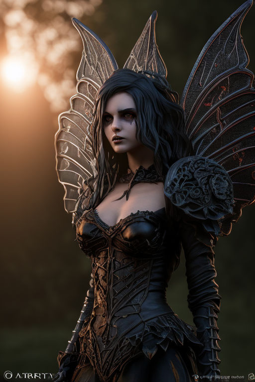 beautiful gothic fairies