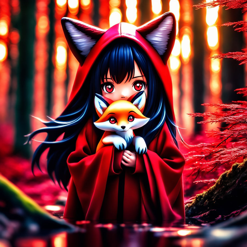 Fox Girl and Boy, Anime Kitsune, Fox Cartoon Illustration, Fennec mascot  orange and pink 6793360 Vector Art at Vecteezy