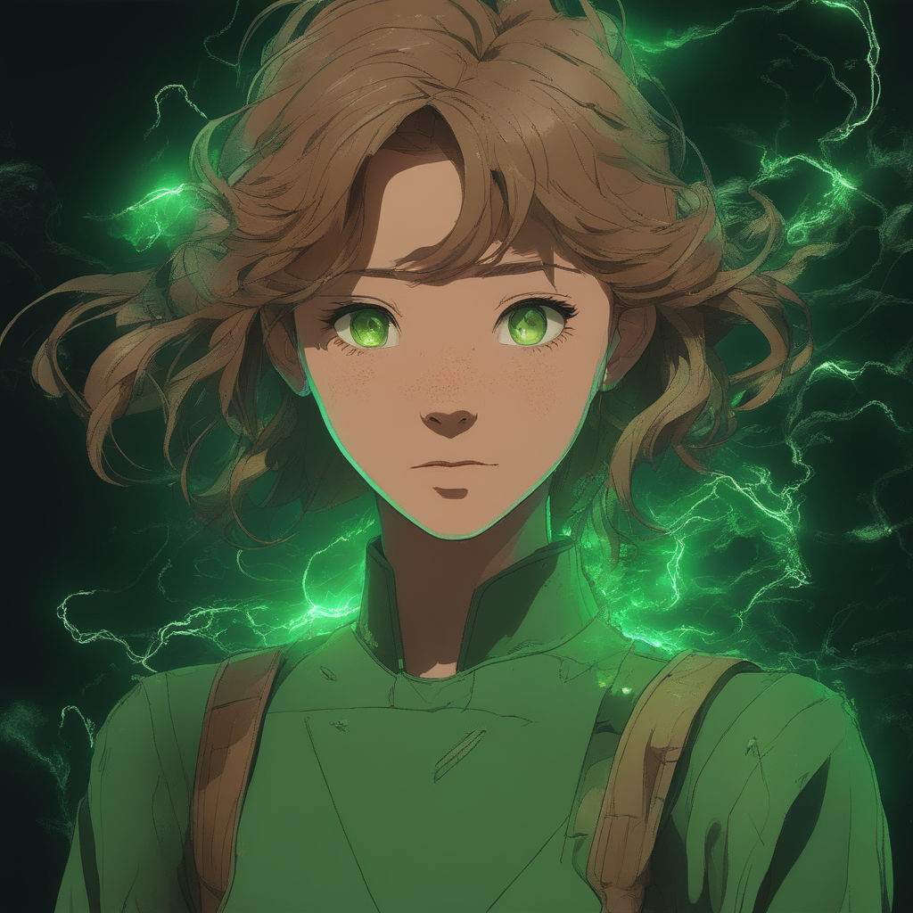 ArtStation - Curly Haired Anime Girls