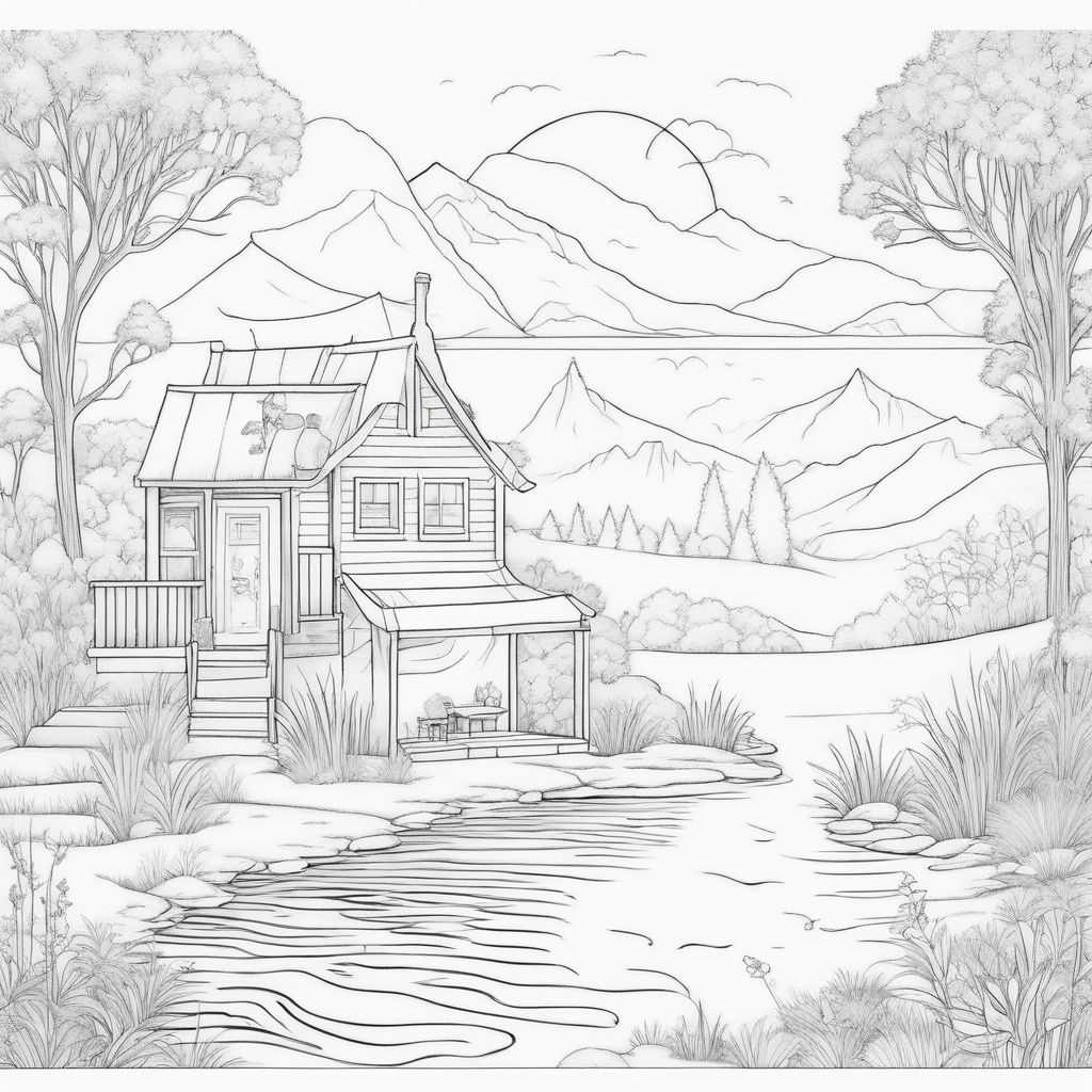 How to draw easy scenery drawing with beautiful landscape village scenery  drawing| | How to draw easy scenery drawing with beautiful landscape  village scenery drawing| | By Tre-Matric ProductionFacebook