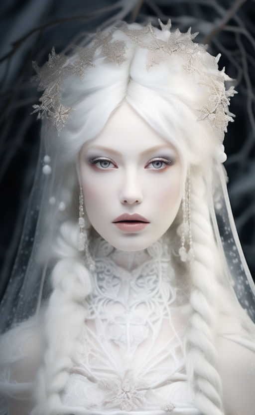 White Gothic Wedding Dress